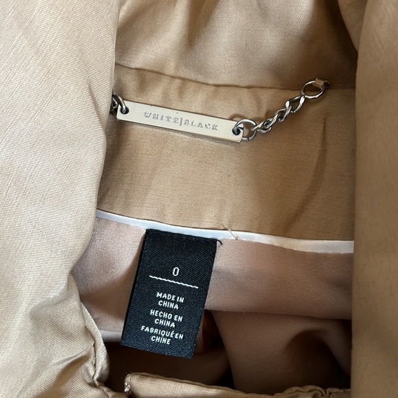 WHITE House Black Market Tan Jacket - Picture 12 of 16